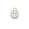 John Bead Sweet & Petite Happy Face Charms, 10ct.